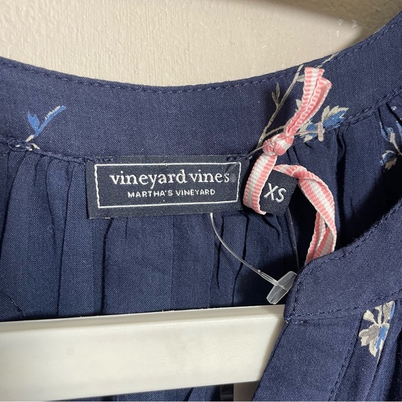 Vineyard Vines Tiered Ruffle Trim Maxi Dress NWT $198 BOHO - Picture 13 of 13